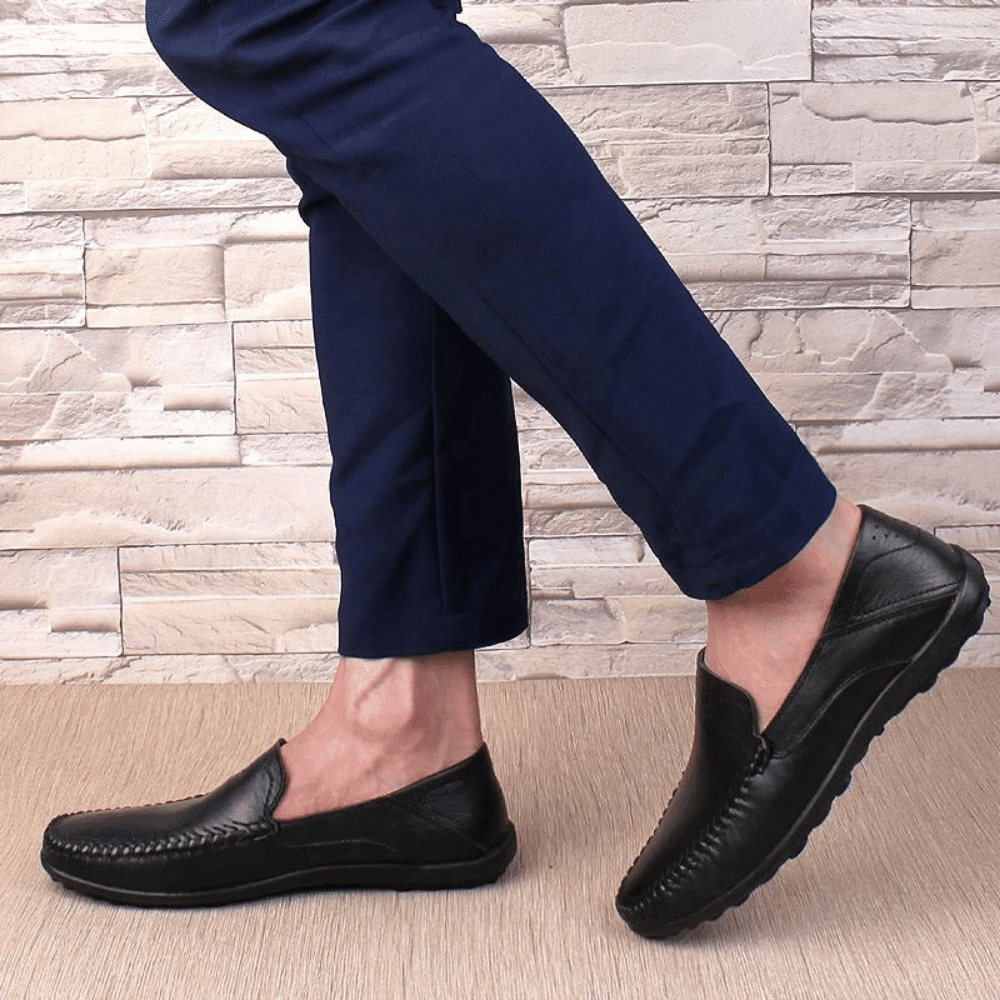 Men's Leather Moccasins Florença Verno