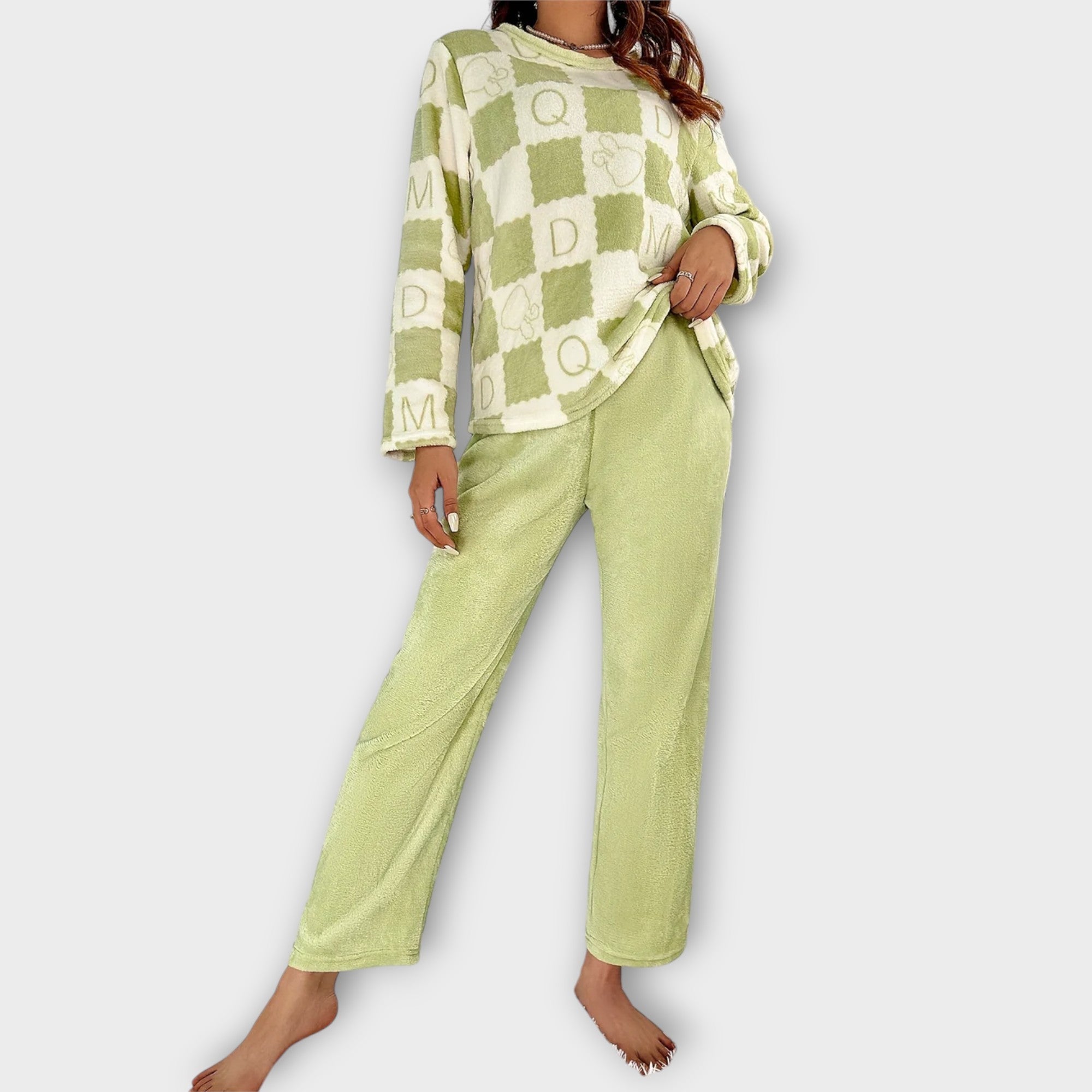 Linda Heart Pajama Set
