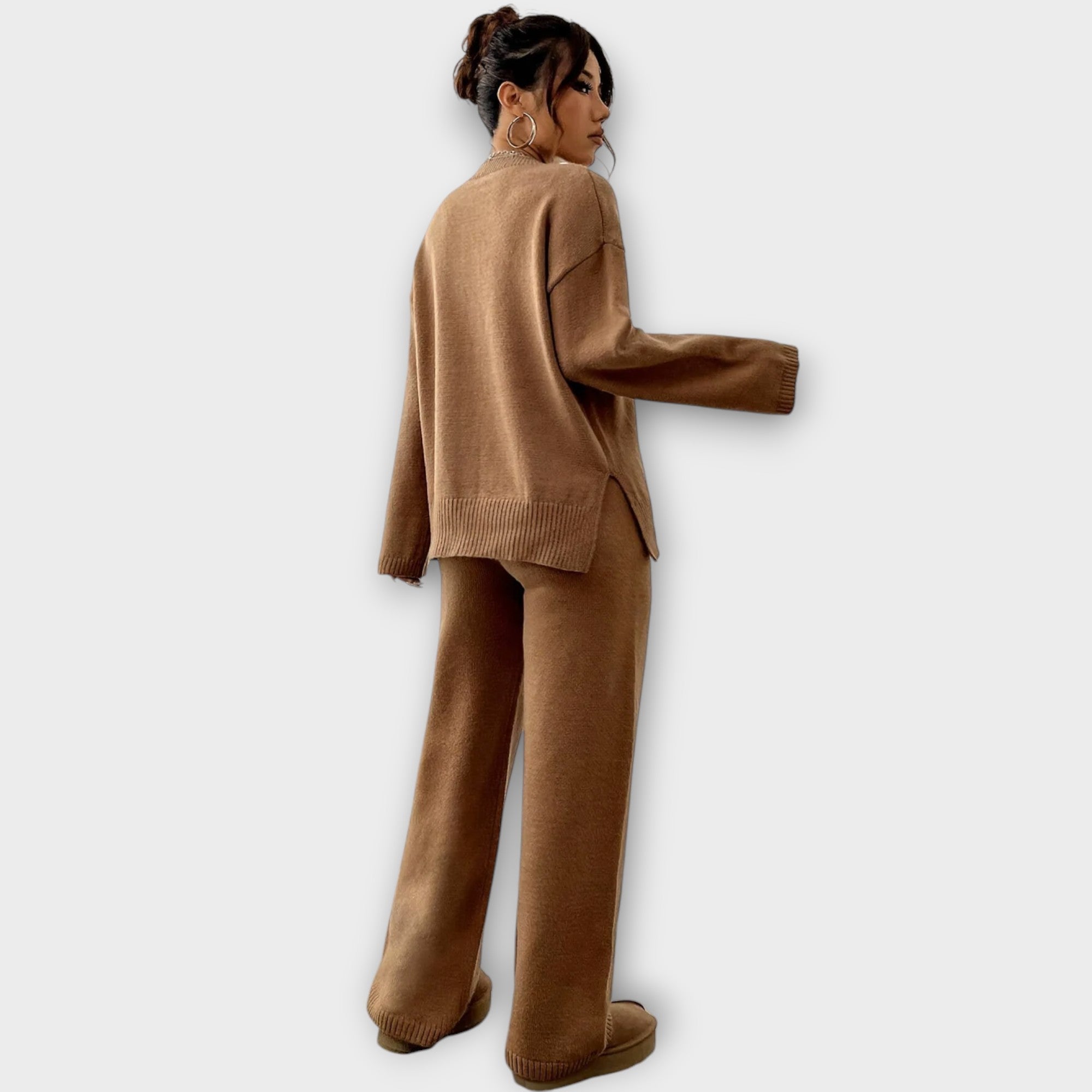 Maria Ribbed Knit Set