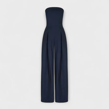 Amélie - Elegant Strapless Jumpsuit